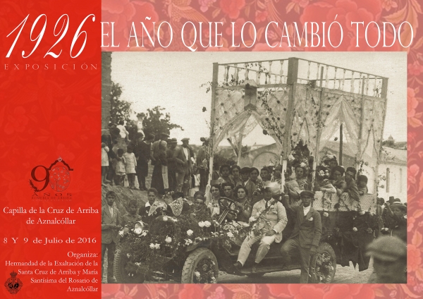 Una exposición da a conocer los orígenes de la romería de la Cruz de Arriba de Aznalcóllar en su 90 aniversario