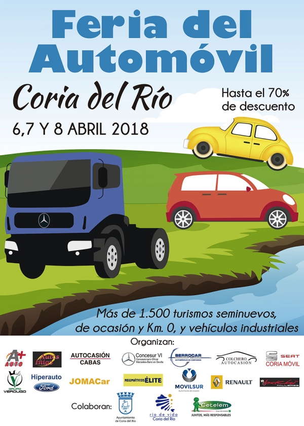 Coria presenta el martes la Feria del Automóvil, con más de 1.500 vehículos de ocasión durante todo un fin de semana