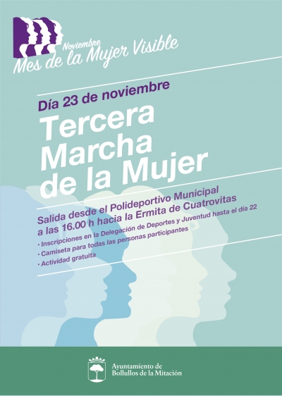 Bollullos de la Mitación celebrará la III Marcha de la Mujer