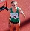 Alba Borrero, campeona en 60 metros lisos del Encuentro Internacional Test European Games