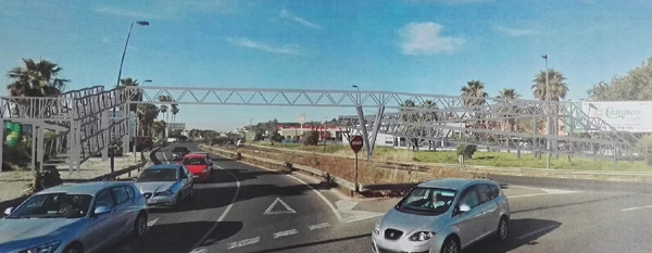 La Junta de Andalucía autoriza el proyecto de construcción de la pasarela peatonal y ciclista sobre la autovía de Coria