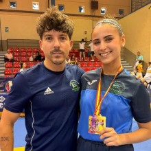 La pileña Adriana Avendaño, campeona  de España Sub-21 de Taekwondo