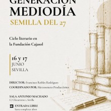 El ciclo sobre Mediodía de la Fundación Cajasol y Metrosoneto arranca el lunes con una visita a la Casa de Cernuda