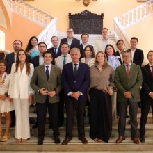 ASET presenta al alcalde su nueva junta directiva tras la reelección de Jorge Robles del Salto como presidente