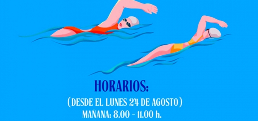 El 24 de agosto abre la temporada de nado libre en la Piscina Cubierta de Gines