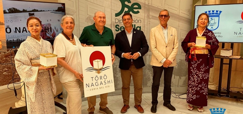 Las linternas flotantes volverán al Guadalquivir con la Ceremonia Tōrō Nagashi de Coria del Río