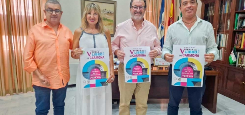 Carmona abre mañana su V Feria del Libro con el pregón de Paco Robles y un homenaje a la Generación Mediodía
