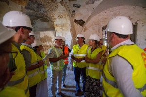 Las obras de rehabilitaci&oacute;n de San Isidoro del Campo arrojan luz sobre la zona de labor del monasterio