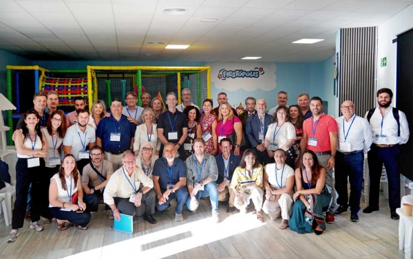 Encuentro empresarial organizado por AEMA en Fiest&oacute;polis, Mairena del Aljarafe