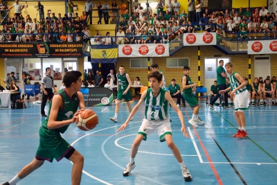El Unicaja se adjudica el Campeonato  de Andalucía de baloncesto infantil celebrado en Gines