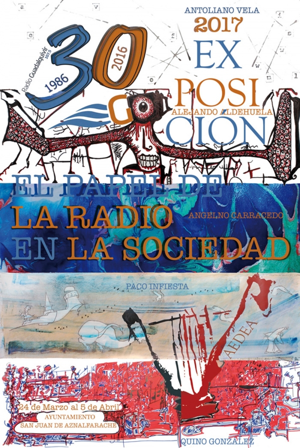 Una exposici&oacute;n colectiva de pintura rinde homenaje al papel de la radio en la sociedad
