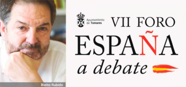 Bieito Rubido, Juan Eslava Gal&aacute;n y Pilar Urbano analizar&aacute;n la situaci&oacute;n del pa&iacute;s en el &ldquo;VII Foro Espa&ntilde;a a Debate&rdquo; de Tomares