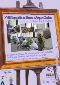 Una muestra de artistas locales de San Juan de Aznalfarache abre la programación de actividades del 8M