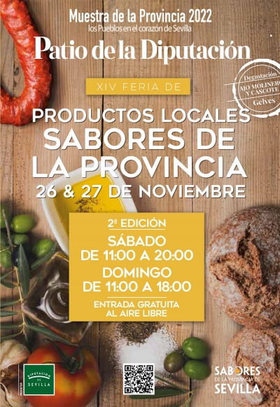 La Diputación acoge este fin de semana la segunda edición de la XIV Feria de Productos Locales de la Provincia de Sevilla