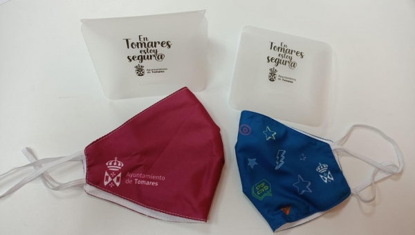 Tomares entregar&aacute; 6.000 mascarillas y portamascarillas a los alumnos y profesores de todo los centros educativos del municipio