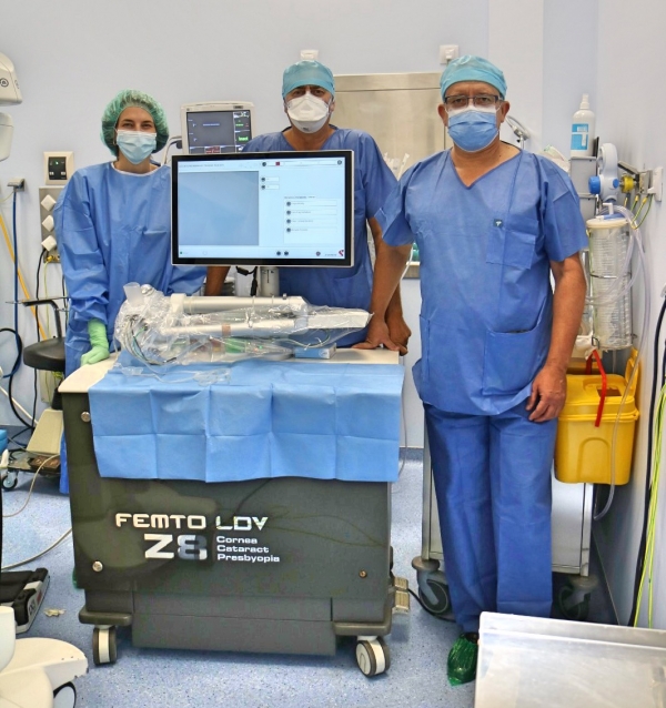 Tecnología de última generación para cirugía de córnea y cataratas en el Virgen del Rocío