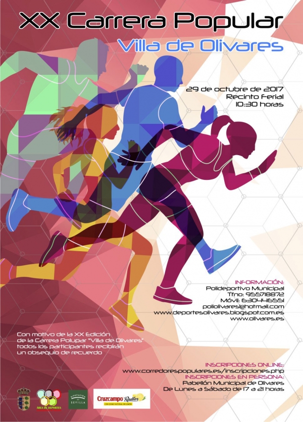 Ya s&oacute;lo quedan 300 dorsales para la XX Carrera Villa de Olivares