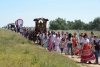 Los tomare&ntilde;os viven una gran romer&iacute;a de San Sebasti&aacute;n en el parque del olivar del Zaud&iacute;n