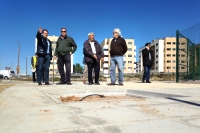 Vecinos visitan las obras de la prolongaci&oacute;n de la avenida 'El Jardinillo'
