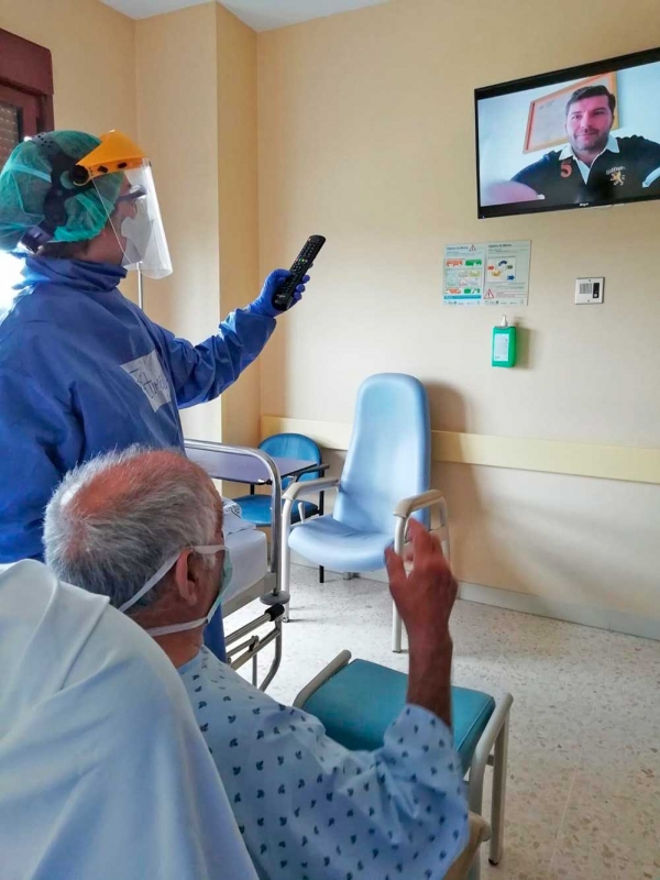 'Estamos contigo TV' una iniciativa que humaniza la atenci&oacute;n durante la pandemia de coronavirus