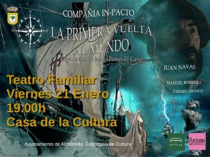 Llega a Almensilla &#039;La primera vuelta al mundo&#039;, una obra teatral para todos los públicos
