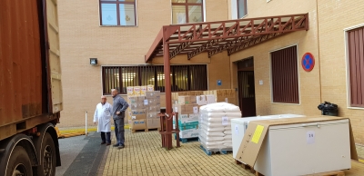El Hospital San Juan de Dios envi&oacute; ayuda humanitaria al Centro de Salud Mental de Lom&eacute; en plena pandemia
