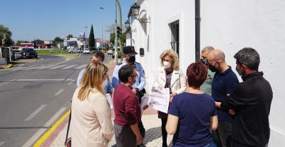 Carmen Herrera anuncia la creación de nuevas plazas de aparcamiento en la Calle Real que potenciarán la dinamización de los comercios