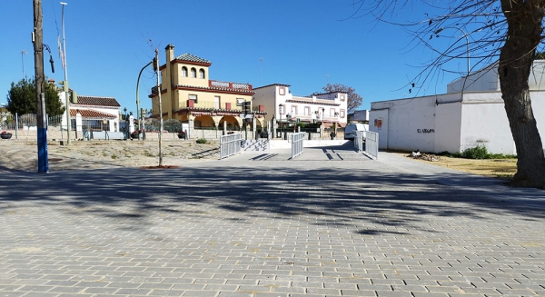 Concluyen en Sanl&uacute;car los trabajos de mejora en "La Corredera"