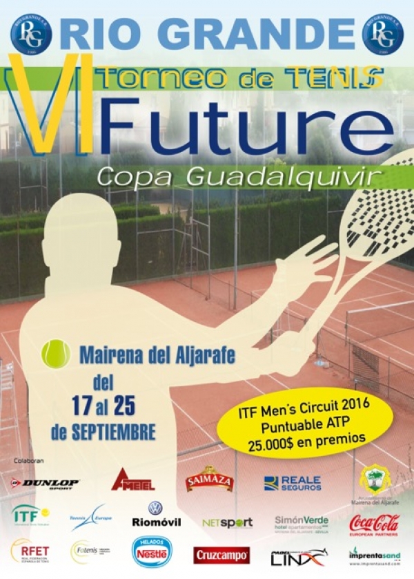 VI Torneo Future Copa Guadalquivir de Tenis en Mairena del Aljarafe