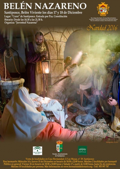 El Bel&eacute;n viviente vuelve a Santiponce por s&eacute;ptimo a&ntilde;o