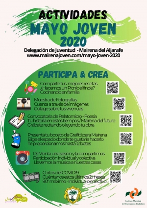 Mairena del Aljarafe prepara actividades online para los j&oacute;venes