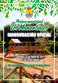 El parque municipal de Los Manantiales de Gelves se inaugurará finalmente hoy viernes 25 de junio