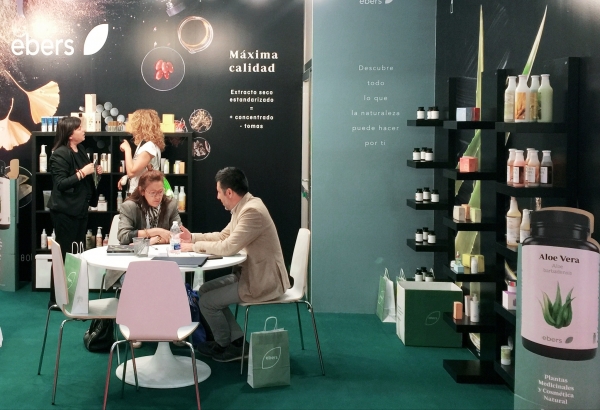 Ebers da a conocer sus complementos alimenticios y de cosm&eacute;tica durante Expo Eco Salud Madrid 2018