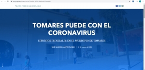 El Ayuntamiento de Tomares y Resc Nav crean una aplicaci&oacute;n web para dar a conocer a los vecinos los establecimientos disponibles durante la cuarentena