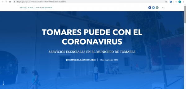 El Ayuntamiento de Tomares y Resc Nav crean una aplicaci&oacute;n web para dar a conocer a los vecinos los establecimientos disponibles durante la cuarentena