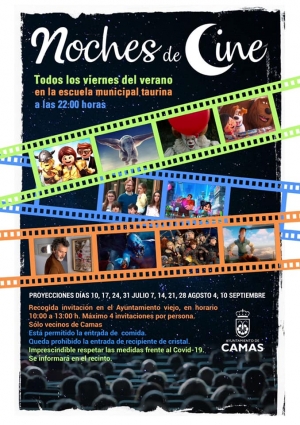 Noches de cine en Camas