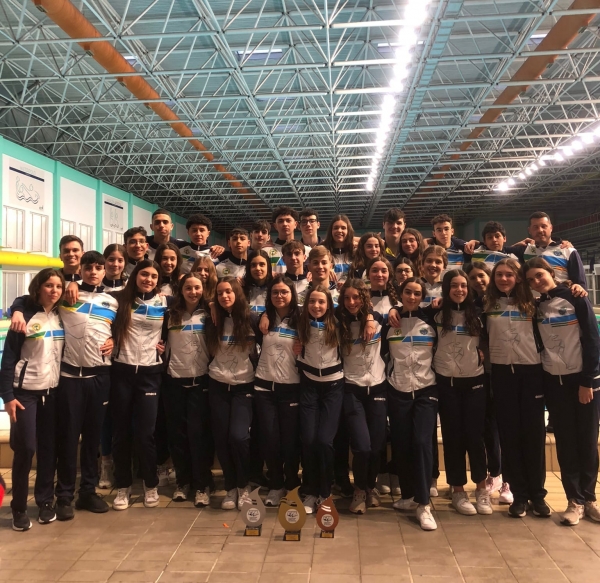 Subcampeones de Andalucia del Infantil de invierno