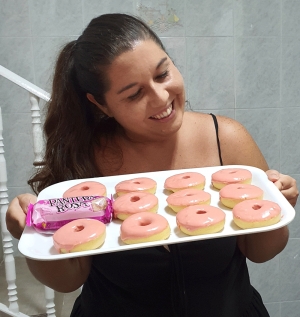 Reposter&iacute;a creativa: Donuts de la Pantera Rosa