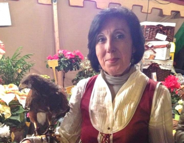 Encarni Camino, pregonera del XIII Mercado Medieval y Navide&ntilde;o de Gines