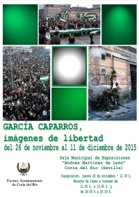 Una exposici&oacute;n sobre Garc&iacute;a Caparr&oacute;s ahonda en la celebraci&oacute;n en Coria del R&iacute;o del 4D, D&iacute;a Nacional de Andaluc&iacute;a