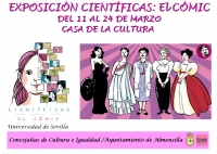 La Casa de la Cultura de Almensilla acoge el cómic “Científicas: pasado, presente y futuro”