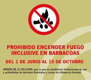 El alcalde de Olivares dicta un bando informativo sobre las prohibiciones del uso del fuego por el alto riesgo de incendios en verano