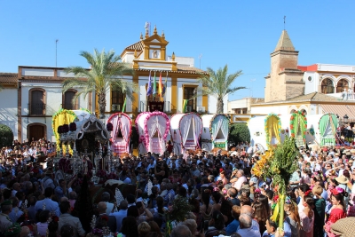 La carretas de Gines emprenden este mi&eacute;rcoles un camino al Roc&iacute;o marcado por el 90 aniversario de la Hermandad