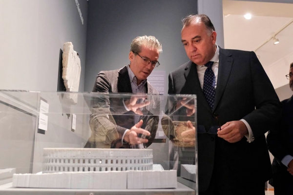 Inaugurada la exposici&oacute;n &lsquo;It&aacute;lica. Ciudad ceremonial&rsquo;