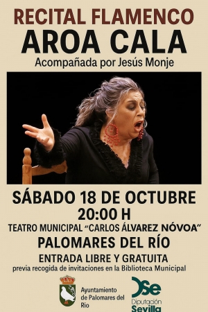 Recital Flamenco con Aroa Cala en Palomares del R&iacute;o
