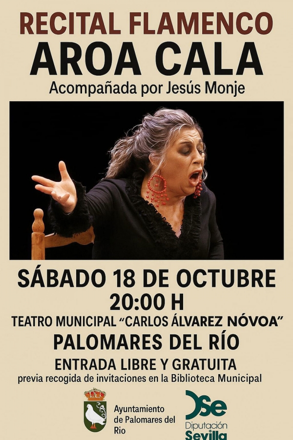 Recital Flamenco con Aroa Cala en Palomares del Río
