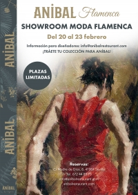 El Restaurante An&iacute;bal organiza un Showroom de moda flamenca