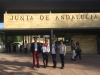 Entrega de firmas tras agravarse el peligro de derrumbe del muro de un colegio de Coria del R&iacute;o