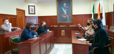 Los ayuntamientos de Espartinas y Sanl&uacute;car la Mayor se re&uacute;nen para impulsar la conexi&oacute;n de ambos municipios a trav&eacute;s de un carril bici