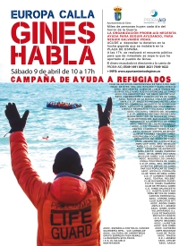 Una hucha gigante recoger&aacute; este s&aacute;bado las donaciones de los vecinos de Gines para ayudar a los refugiados